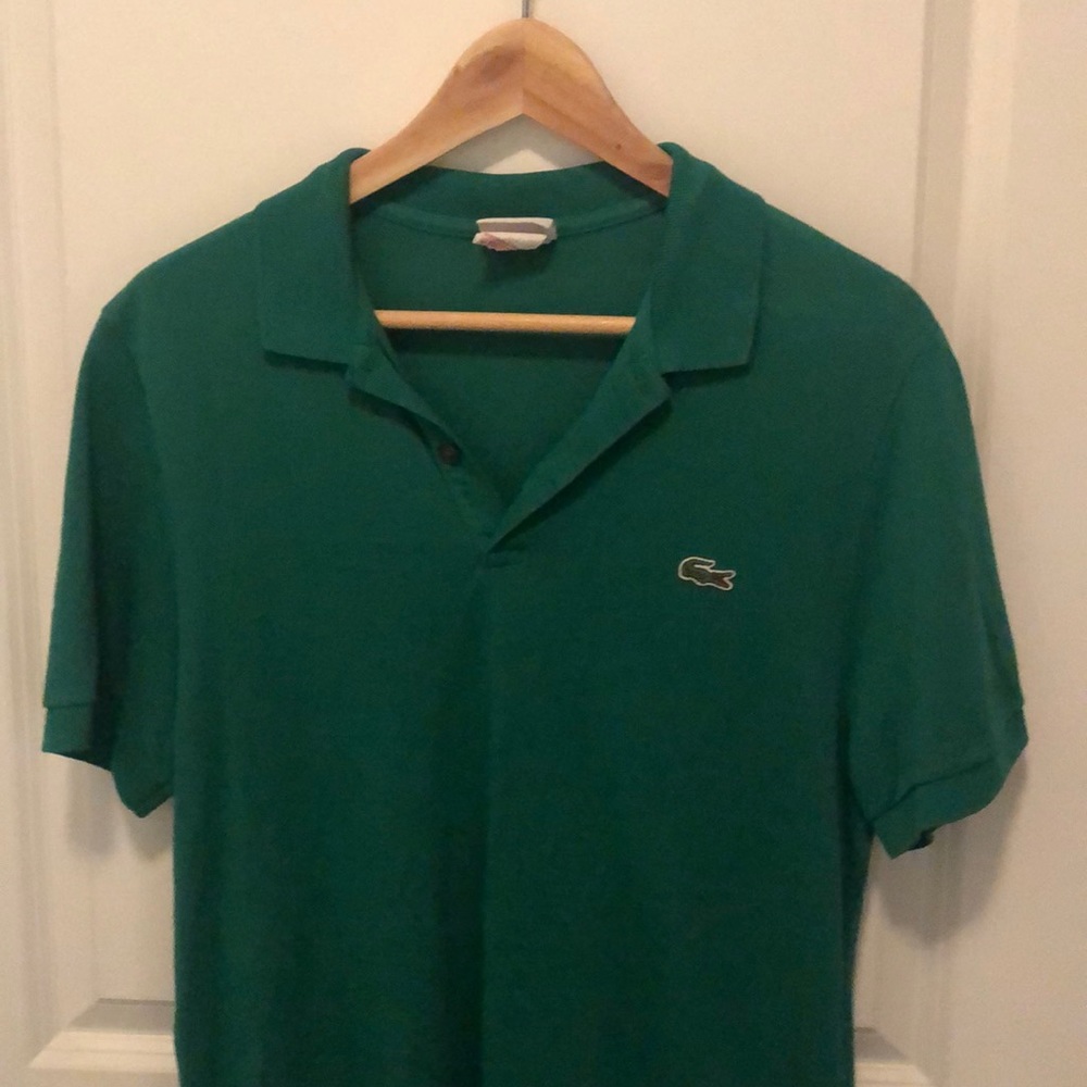 Lacoste Green Polo Shirt